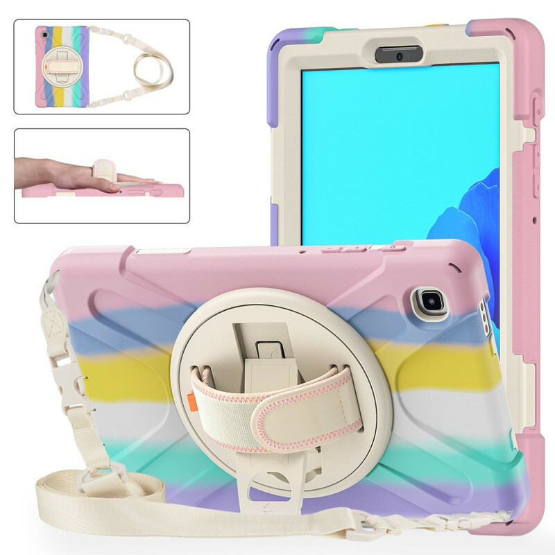 Funda multifuncional Samsung Galaxy Tab A7 Lite Bandolera Color