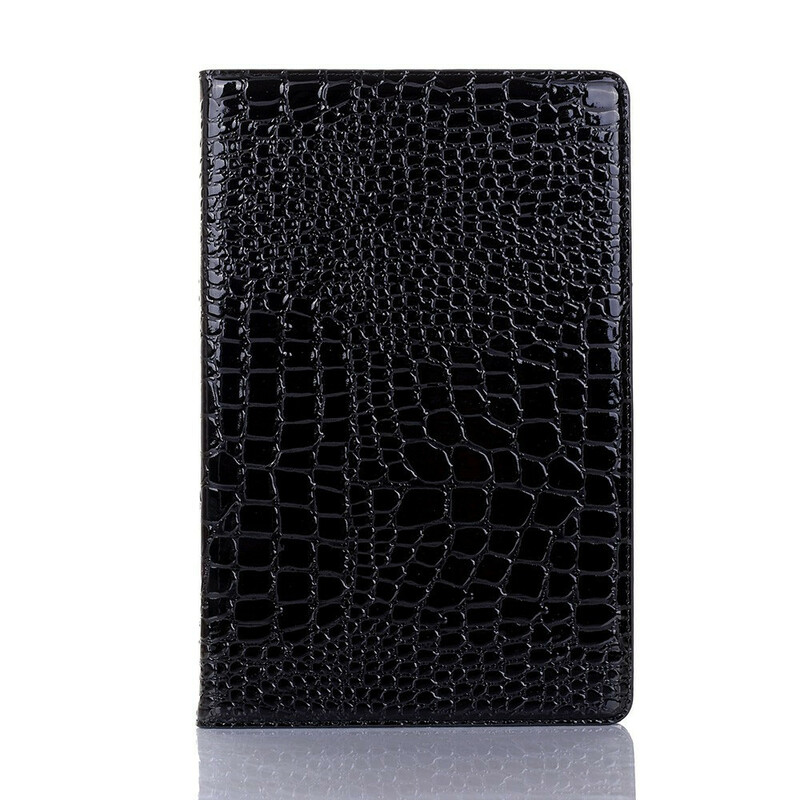 Funda Samsung Galaxy Tab A7 Lite con textura de cocodrilo