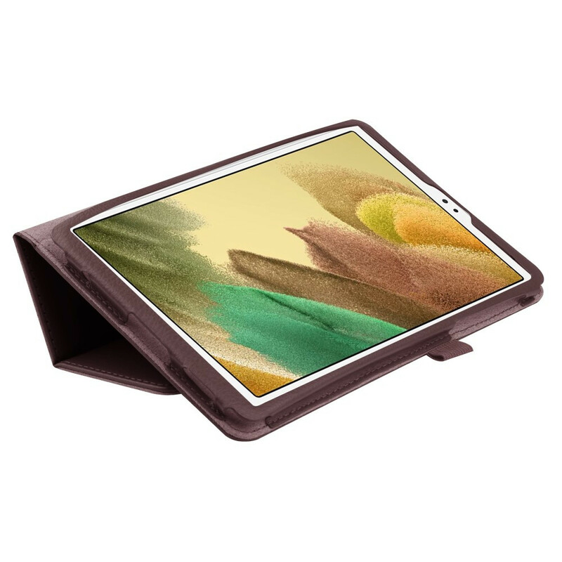 Funda de piel sintética Litchi para Samsung Galaxy Tab A7 Lite 2