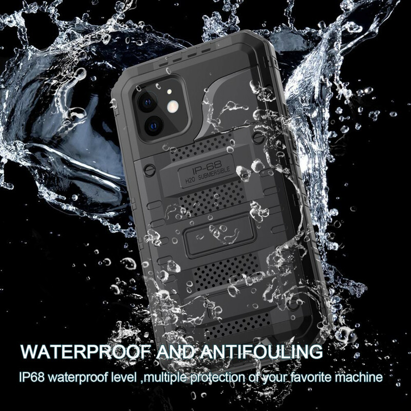 Funda metálica súper resistente al agua para el iPhone 12 Pro