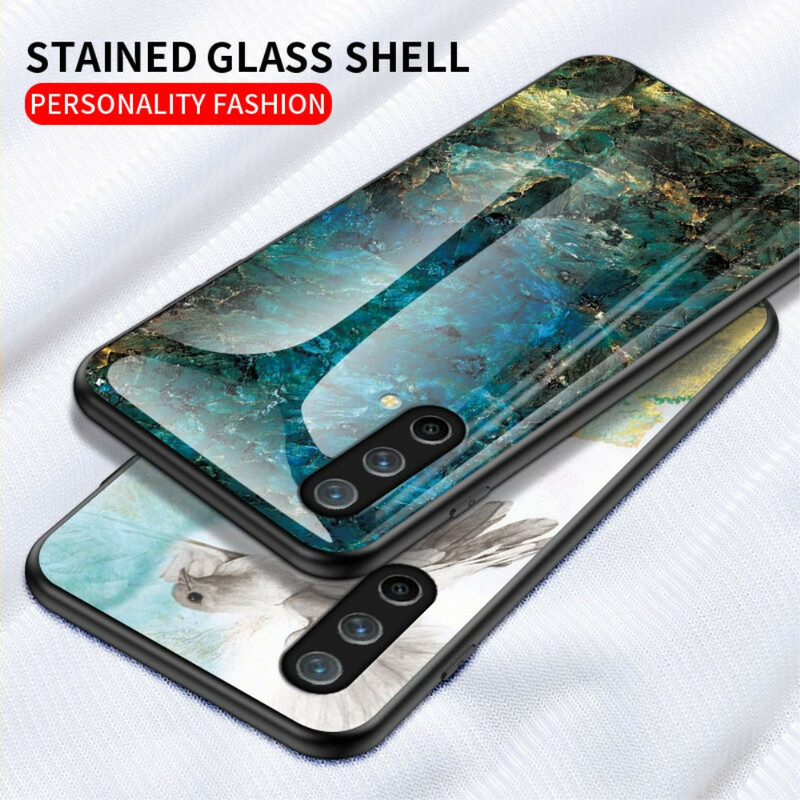 OnePlus Nord CE 5G Funda Marble Colors Tempered Glass OnePlus Nord CE 5G Funda Marble Colors Tempered Glass