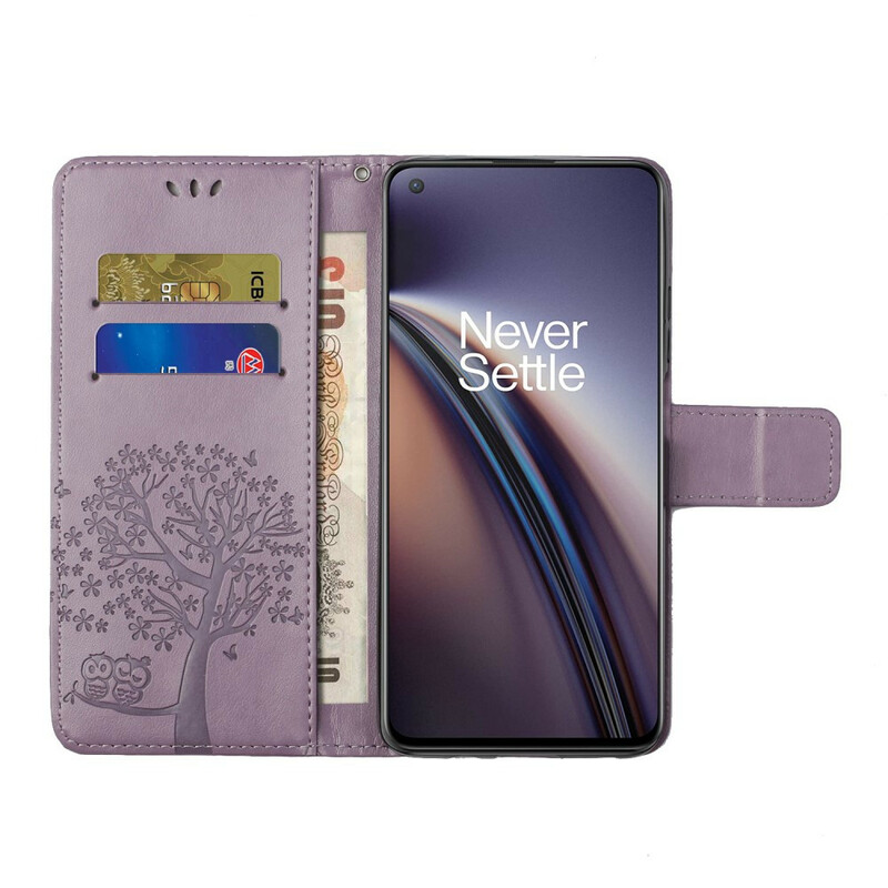 Funda con colgante de árbol y búho de OnePlus Nord CE 5G