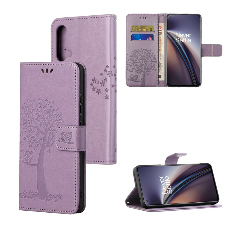 Funda con colgante de árbol y búho de OnePlus Nord CE 5G