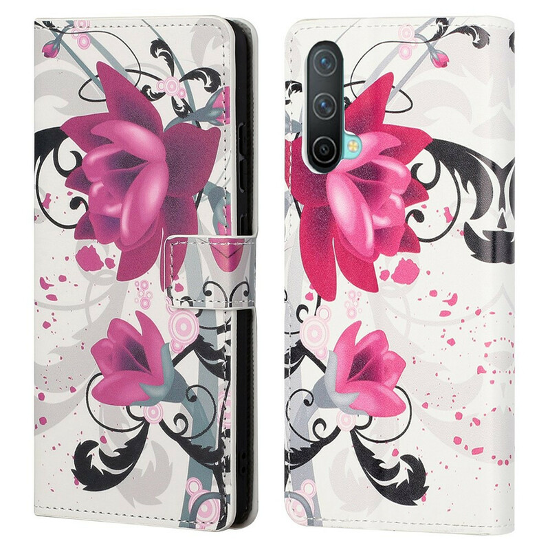 Funda OnePlus Nord CE 5G Tropical Flowers