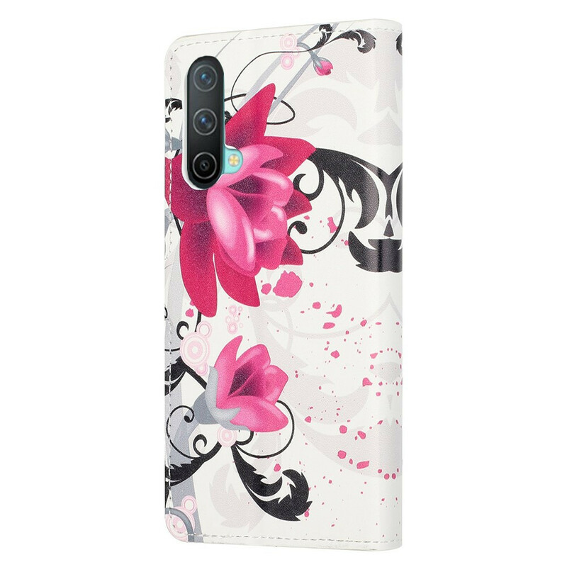 Funda OnePlus Nord CE 5G Tropical Flowers