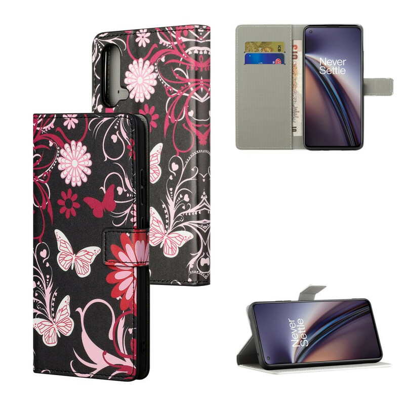 Funda OnePlus Nord CE 5G Butterflies