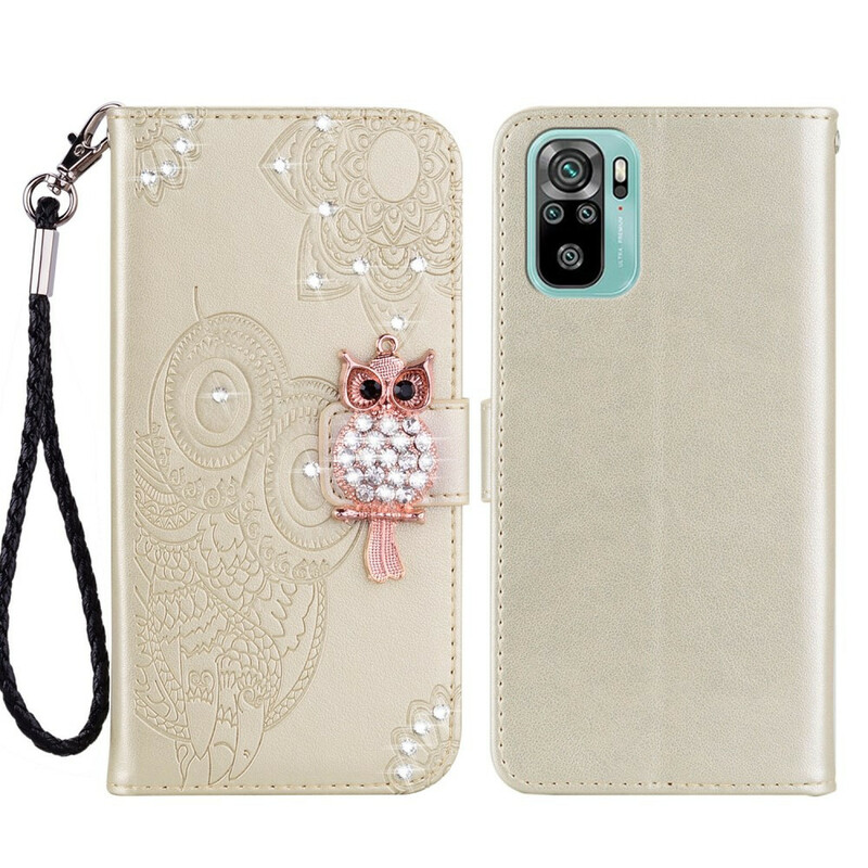 Xiaomi Redmi Note 10 / Note 10s Funda Búho Mandala y Encanto