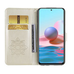 Xiaomi Redmi Note 10 / Note 10s Funda Mandala Owl and Charm