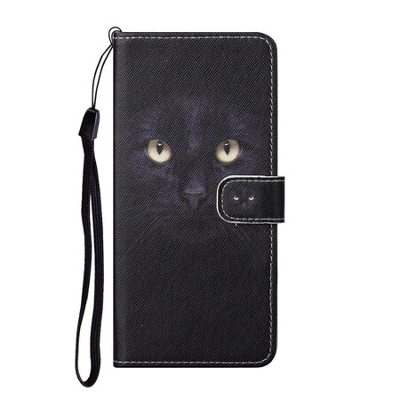 Funda con colgante de ojo de gato negra de OnePlus Nord CE 5G