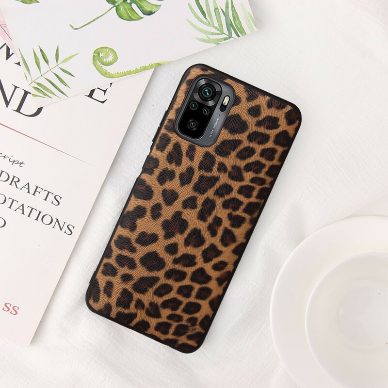 Funda de leopardo para el Xiaomi Redmi Note 10 / Note 10s