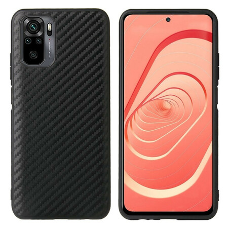 Funda de fibra de carbono para Xiaomi Redmi Note 10S, carcasa trasera de  goma, silicona, para Redmi Note 10S 10