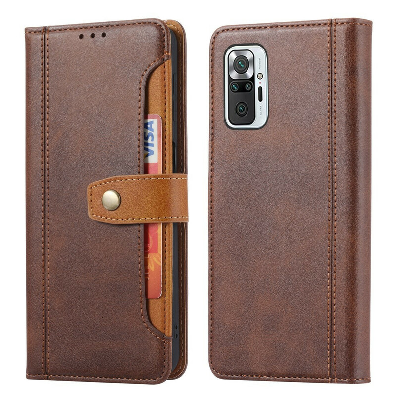 Xiaomi Redmi Note 10 / Note 10s Funda de tarjeta frontal y colgante