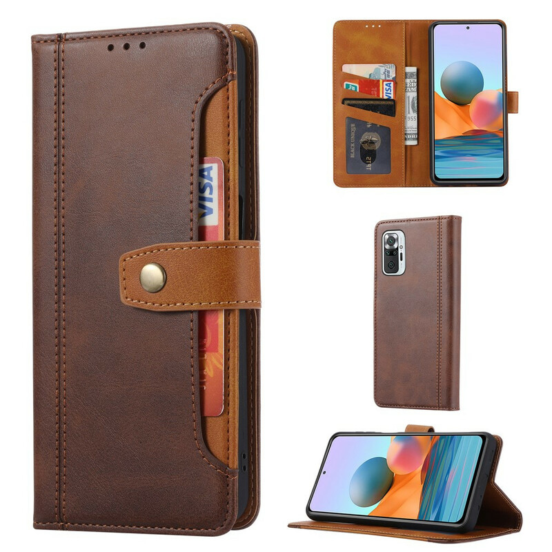 Xiaomi Redmi Note 10 / Note 10s Funda de tarjeta frontal y colgante