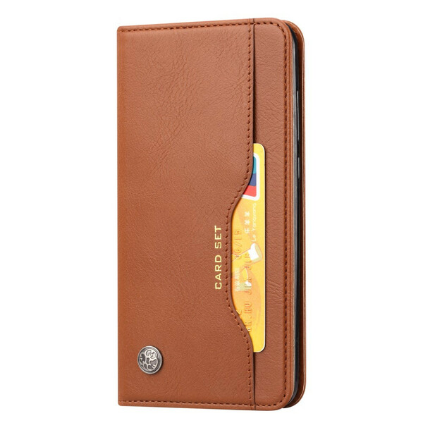 Funda Flip Cover Xiaomi Redmi Note 10 / Note 10s Leatherette Card Funda