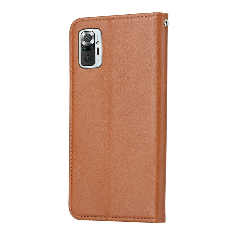 Funda Flip Cover Xiaomi Redmi Note 10 / Note 10s Leatherette Card Funda Funda Flip Cover Xiaomi Redmi Note 10 / Note 10s Leatherette Card Funda