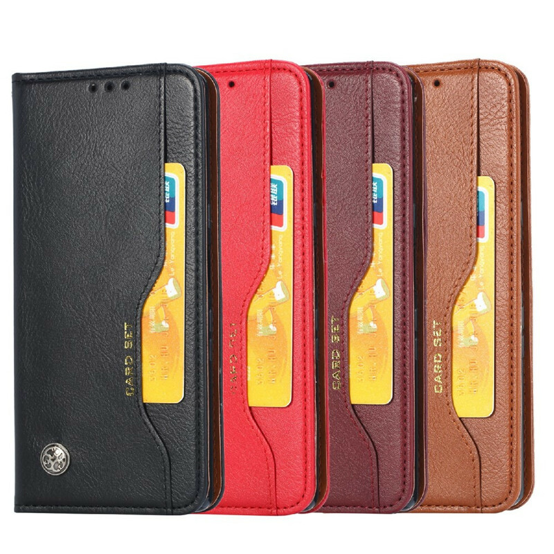 Funda Flip Cover Xiaomi Redmi Note 10 / Note 10s Leatherette Card Funda Funda Flip Cover Xiaomi Redmi Note 10 / Note 10s Leatherette Card Funda
