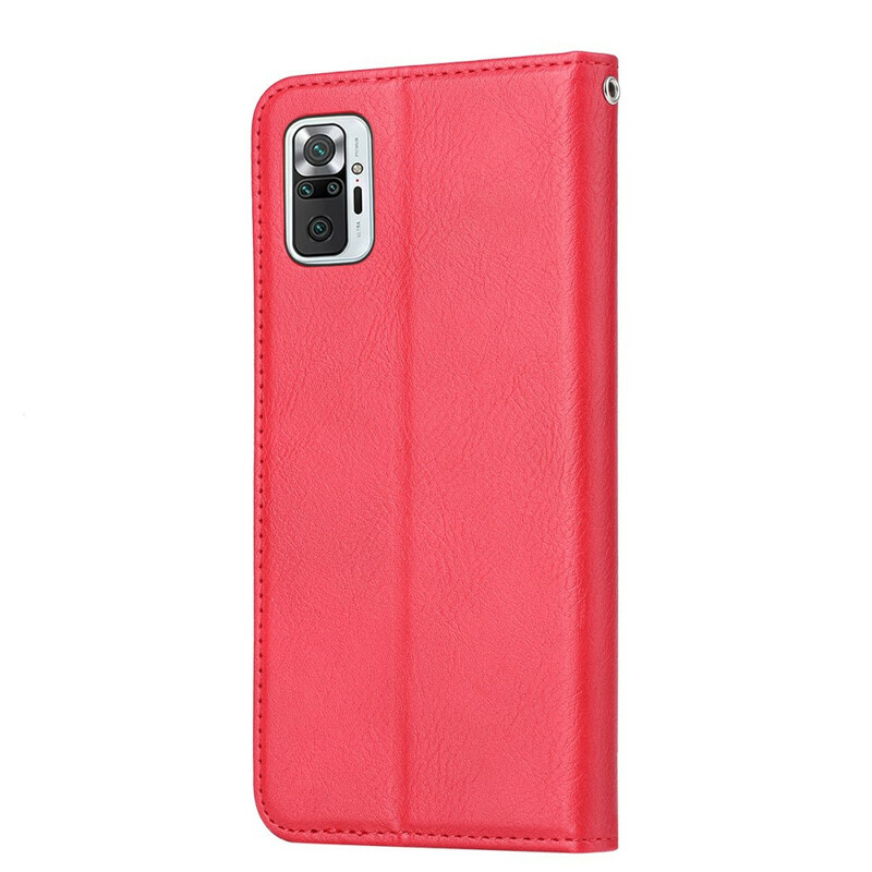 Funda Flip Cover Xiaomi Redmi Note 10 / Note 10s Leatherette Card Funda