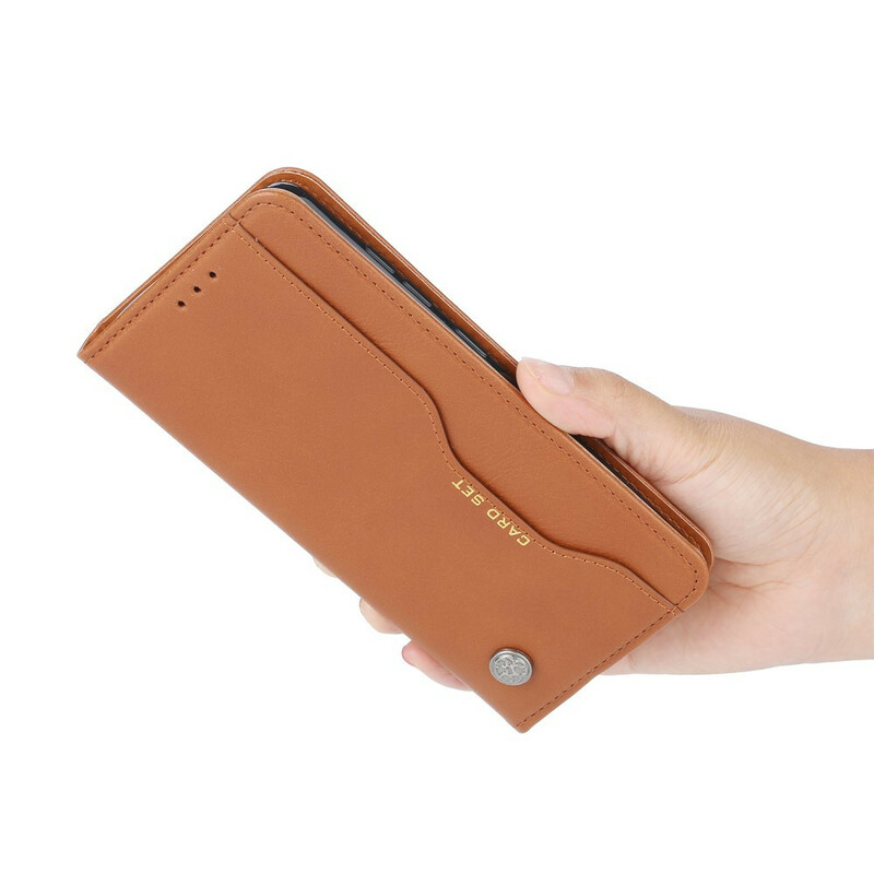 Funda Flip Cover Xiaomi Redmi Note 10 / Note 10s Leatherette Card Funda