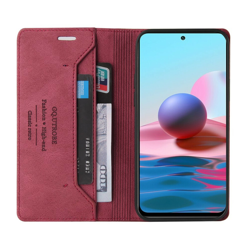 Flip Cover Xiaomi Redmi Note 10 / Note 10s Polipiel GQ.UTROBE