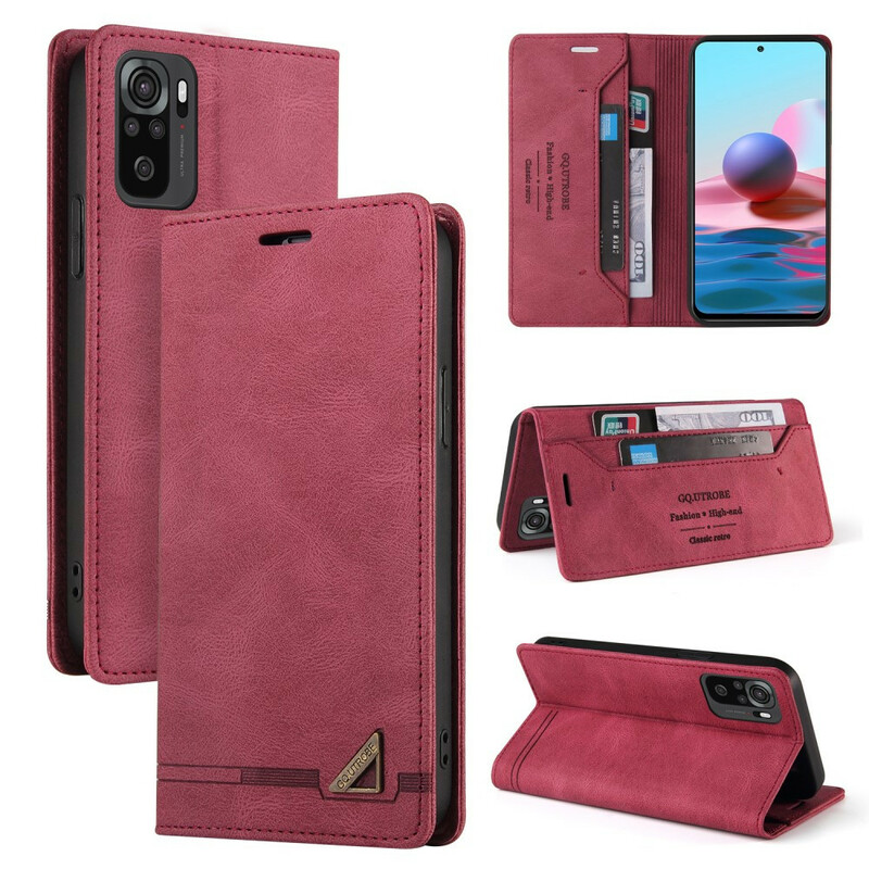 Flip Cover Xiaomi Redmi Note 10 / Note 10s Polipiel GQ.UTROBE