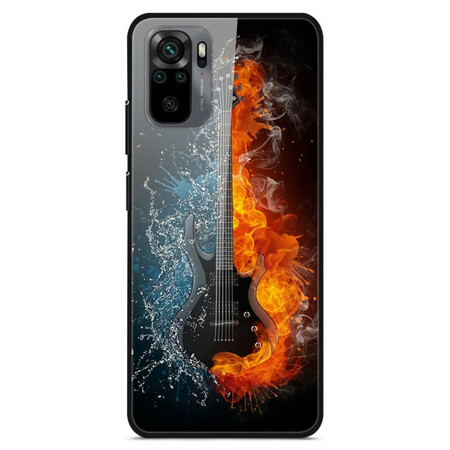 Xiaomi Redmi Note 10 / Note 10s Funda de cristal templado para guitarra