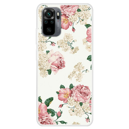 Xiaomi Redmi Note 10 / Note 10s Funda Liberty Flowers