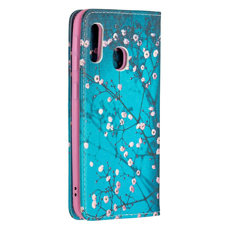 Flip Cover Samsung Galaxy A20e Ramas Floreadas