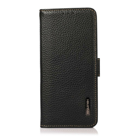 Xiaomi Redmi Note 10 / Note 10s Funda de cuero Litchi KHAZNEH RFID