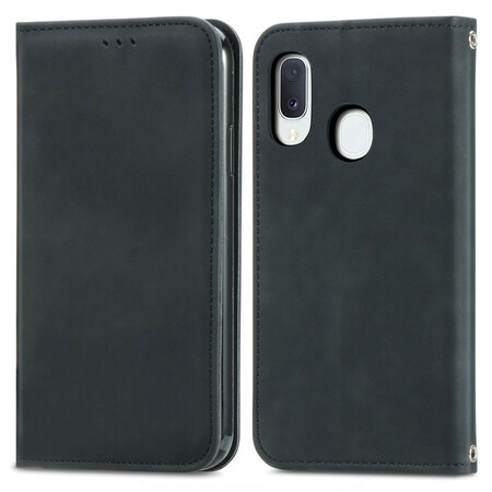 Flip Cover Samsung Galaxy A20e Leatherette Vintage