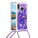 Samsung Galaxy A20e Funda de cuerda con purpurina Dreamcatcher