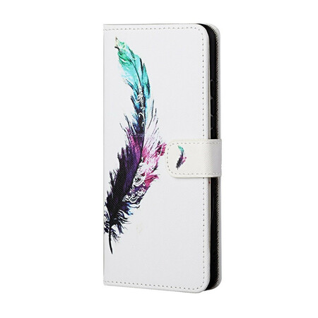 Xiaomi Redmi Note 10 5G / Poco M3 Pro 5G Funda con colgante de plumas