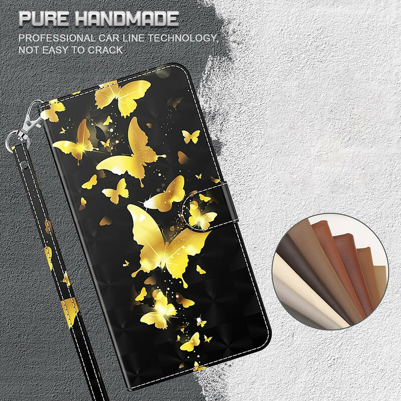 Xiaomi Redmi Note 10 5G / Poco M3 Pro 5G Funda Yellow Butterflies