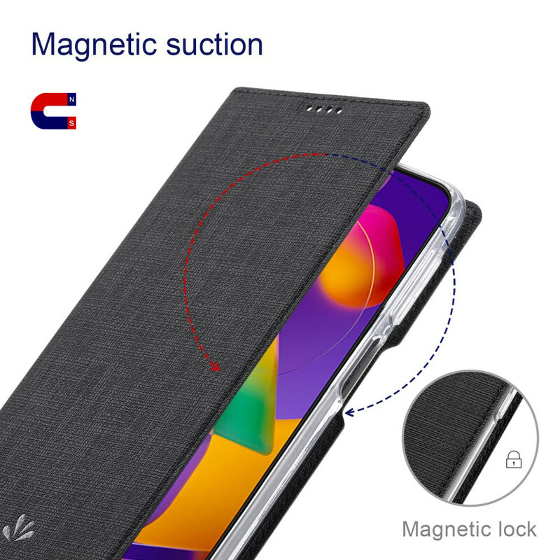 Flip Cover Xiaomi Redmi Note 10 5G / Poco M3 Pro 5G Textura VILI DMX