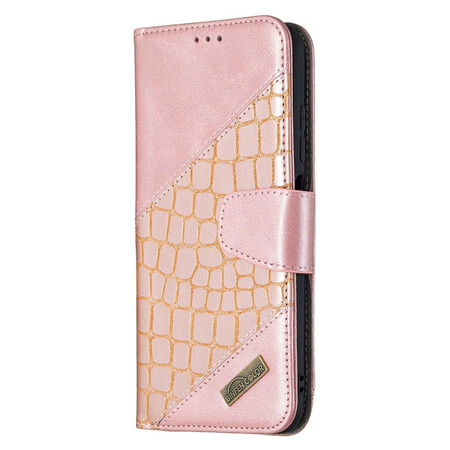 Xiaomi Redmi Note 10 5G / Poco M3 Pro 5G Classic Crocodile Skin Funda