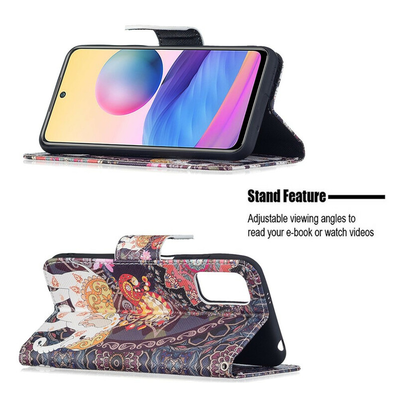 Xiaomi Redmi Note 10 5G / Poco M3 Pro 5G Funda Indian Elephant Xiaomi Redmi Note 10 5G / Poco M3 Pro 5G Funda Indian Elephant