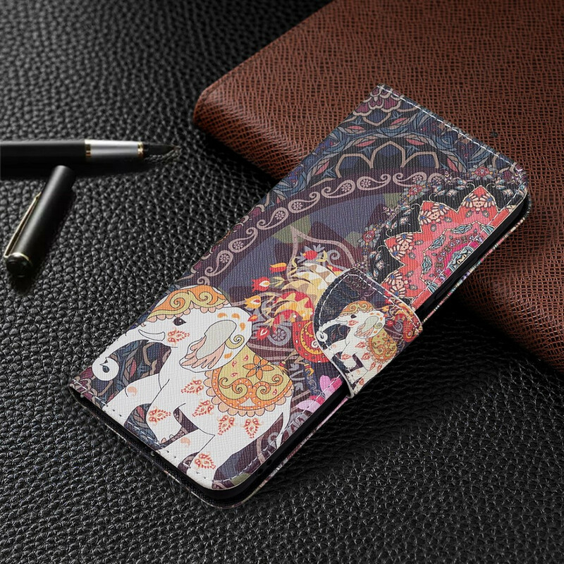 Xiaomi Redmi Note 10 5G / Poco M3 Pro 5G Funda Indian Elephant Xiaomi Redmi Note 10 5G / Poco M3 Pro 5G Funda Indian Elephant