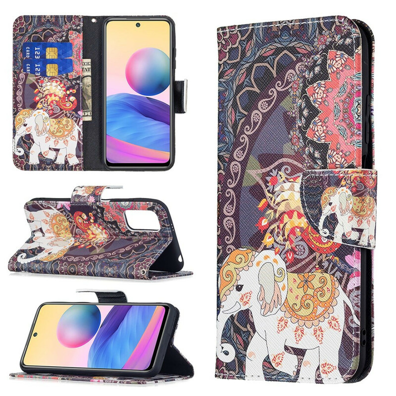 Xiaomi Redmi Note 10 5G / Poco M3 Pro 5G Funda Indian Elephant Xiaomi Redmi Note 10 5G / Poco M3 Pro 5G Funda Indian Elephant