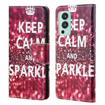 Funda OnePlus Nord 2 5G Keep Calm and Sparkle