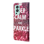 Funda OnePlus Nord 2 5G Keep Calm and Sparkle
