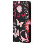 Funda OnePlus Nord 2 5G Strap Butterfly Variations