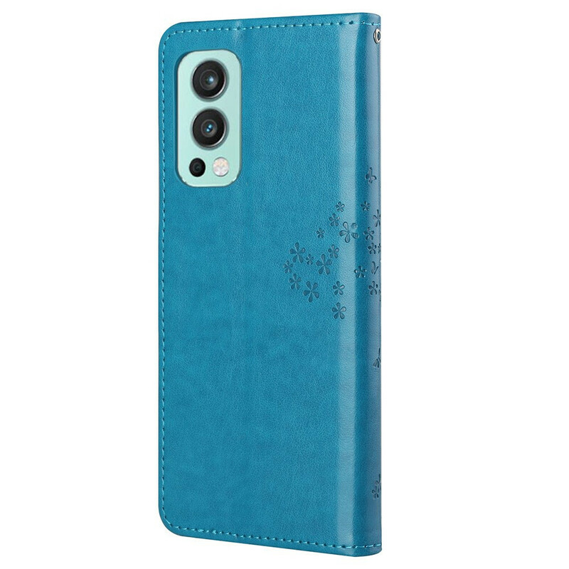 Funda con colgante de árbol y búho para OnePlus Nord 2 5G