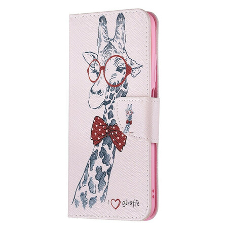 Xiaomi Redmi Note 10 5G / Poco M3 Pro 5G Funda Intello Giraffe