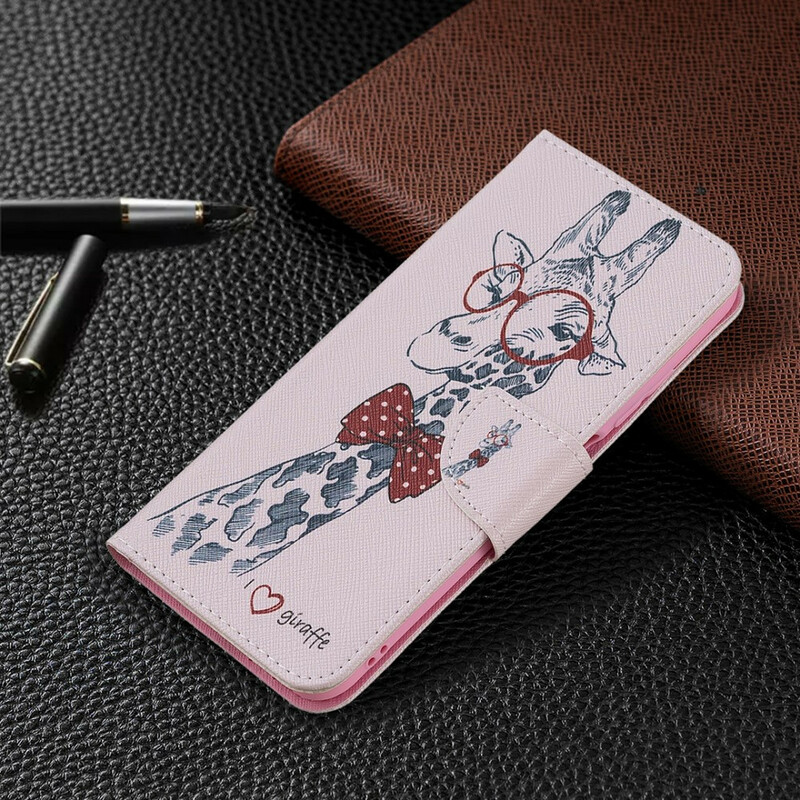 Xiaomi Redmi Note 10 5G / Poco M3 Pro 5G Funda Intello Giraffe