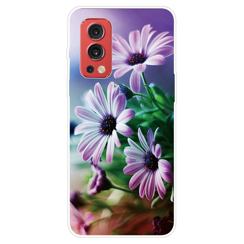 Funda de flor realista de OnePlus Nord 2 5G