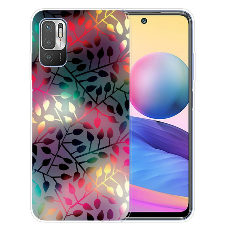 Hojas de la funda Xiaomi Redmi Note 10 5G / Poco M3 Pro 5G