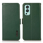 Funda de cuero OnePlus Nord 2 5G Litchi KHAZNEH Funda de cuero OnePlus Nord 2 5G Litchi KHAZNEH