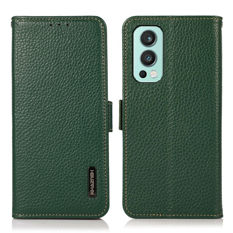 Funda de cuero OnePlus Nord 2 5G Litchi KHAZNEH Funda de cuero OnePlus Nord 2 5G Litchi KHAZNEH