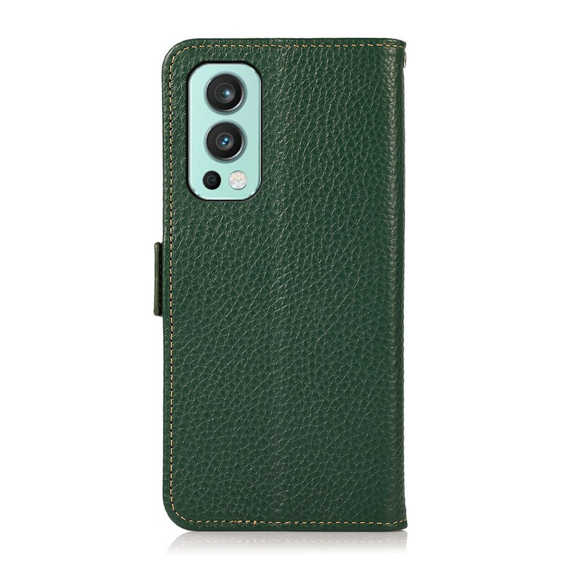 Funda de cuero OnePlus Nord 2 5G Litchi KHAZNEH Funda de cuero OnePlus Nord 2 5G Litchi KHAZNEH