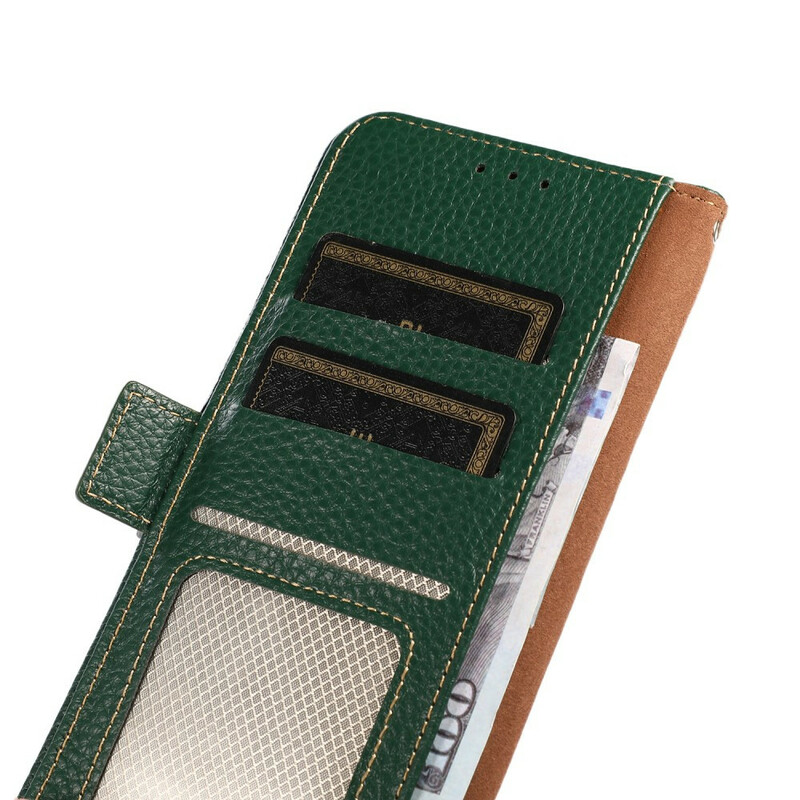 Funda de cuero OnePlus Nord 2 5G Litchi KHAZNEH Funda de cuero OnePlus Nord 2 5G Litchi KHAZNEH