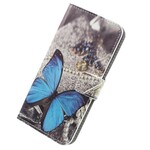 Funda Samsung Galaxy A5 2017 Azul Mariposa